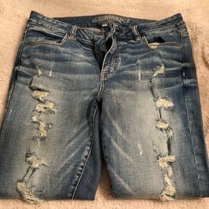 AMERICAN EAGLE MID RISE JEGGING